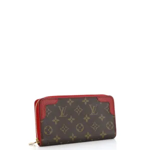 Designer Retiro Zippy Wallet Monogram Canvas