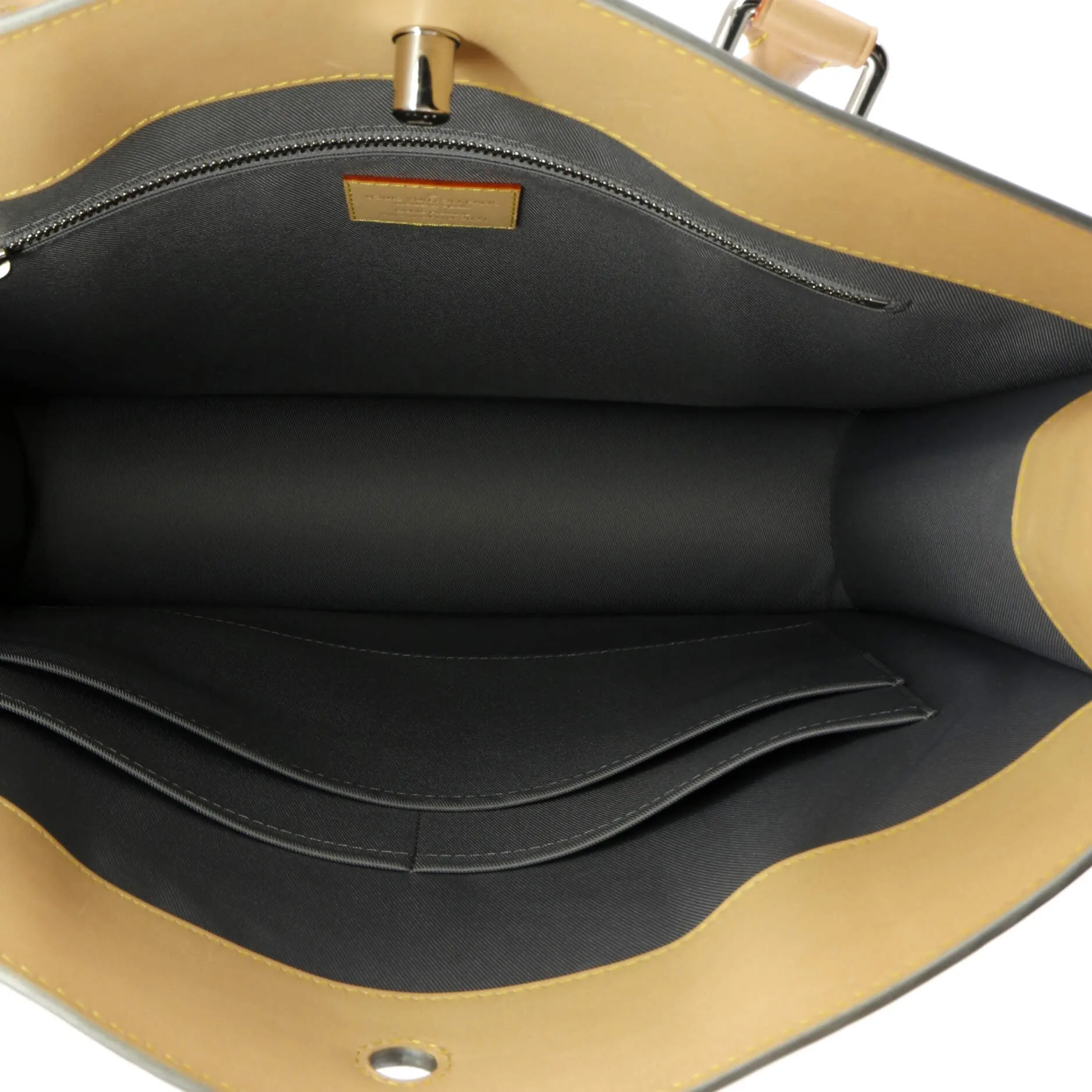 Designer Sac Plat Bag Monogram Mirror Coated Canvas