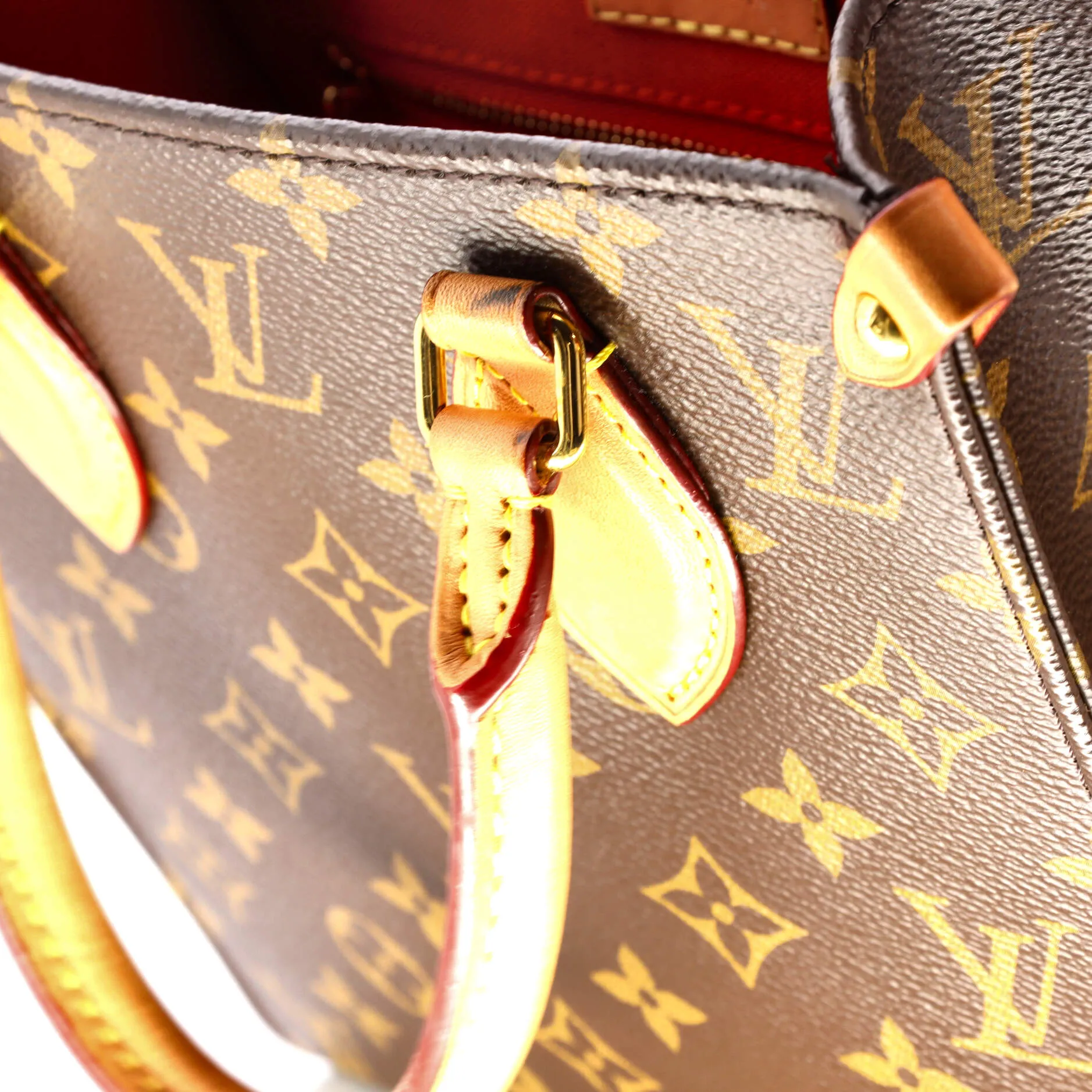 Designer Sac Plat NM Bag Monogram Canvas BB
