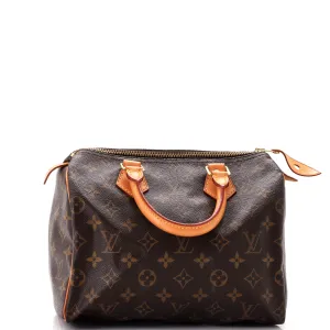Designer Speedy Handbag Monogram Canvas 25
