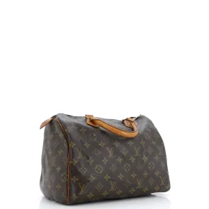 Designer Speedy Handbag Monogram Canvas 30