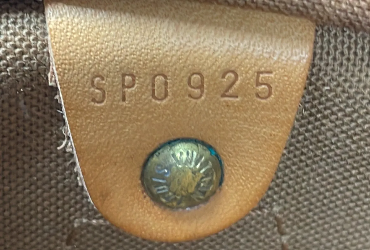 Designer Speedy Handbag Monogram Canvas 30