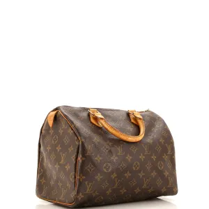 Designer Speedy Handbag Monogram Canvas 30
