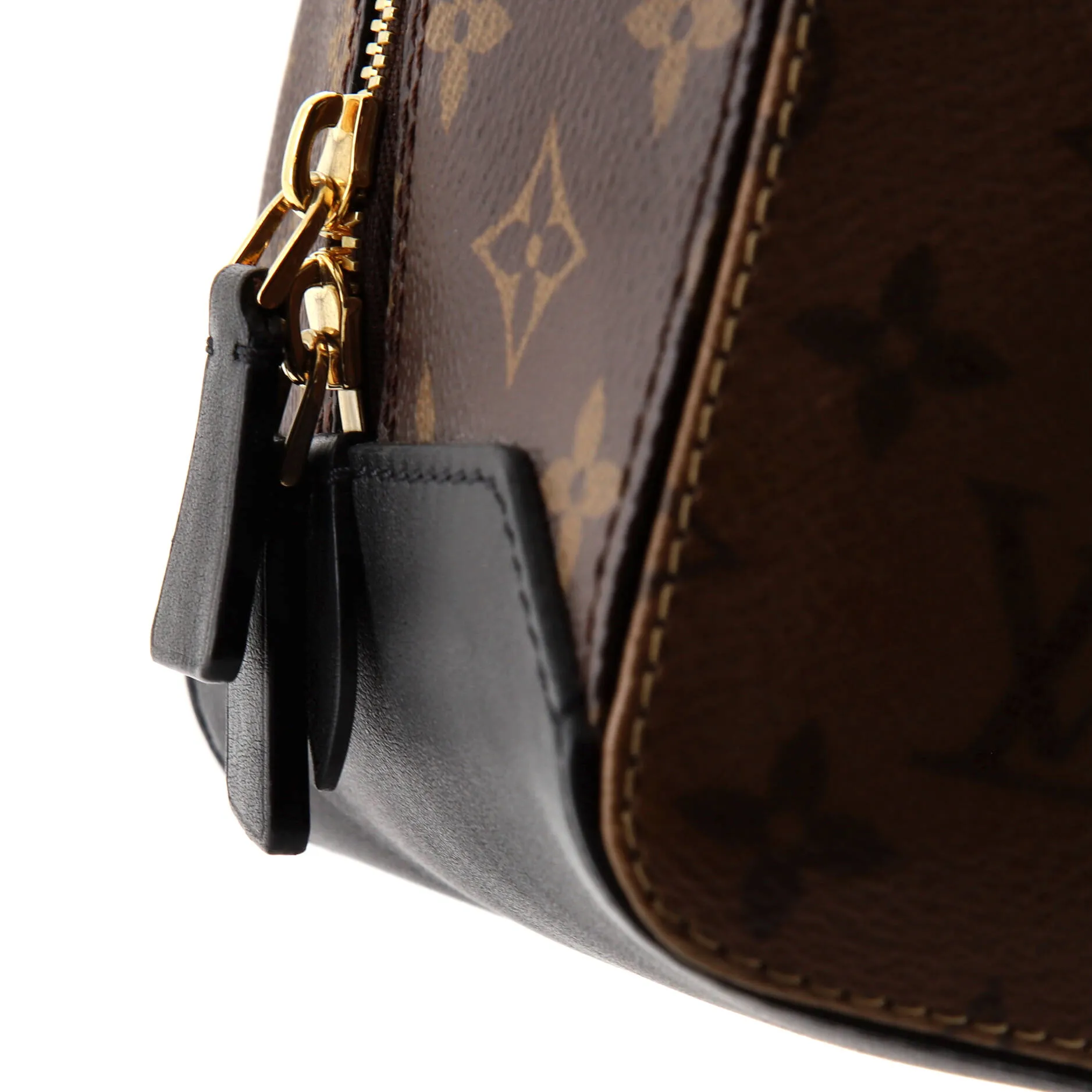 Designer Square Bag Reverse Monogram Canvas