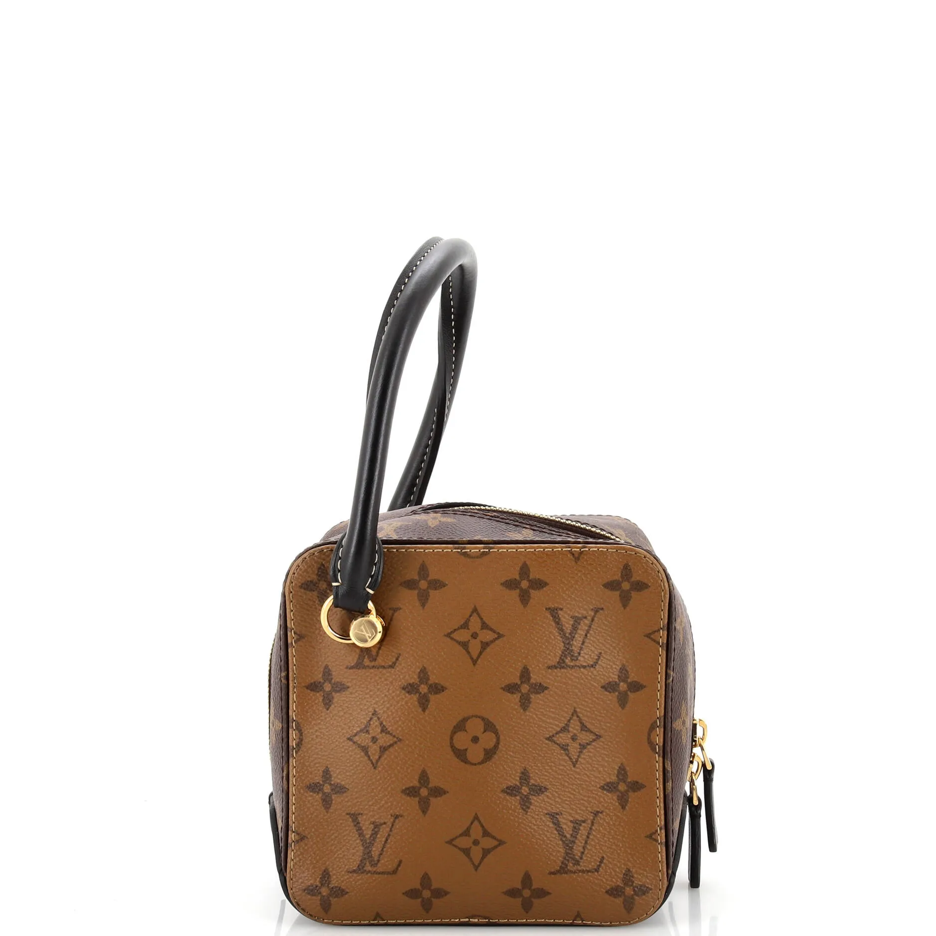 Designer Square Bag Reverse Monogram Canvas
