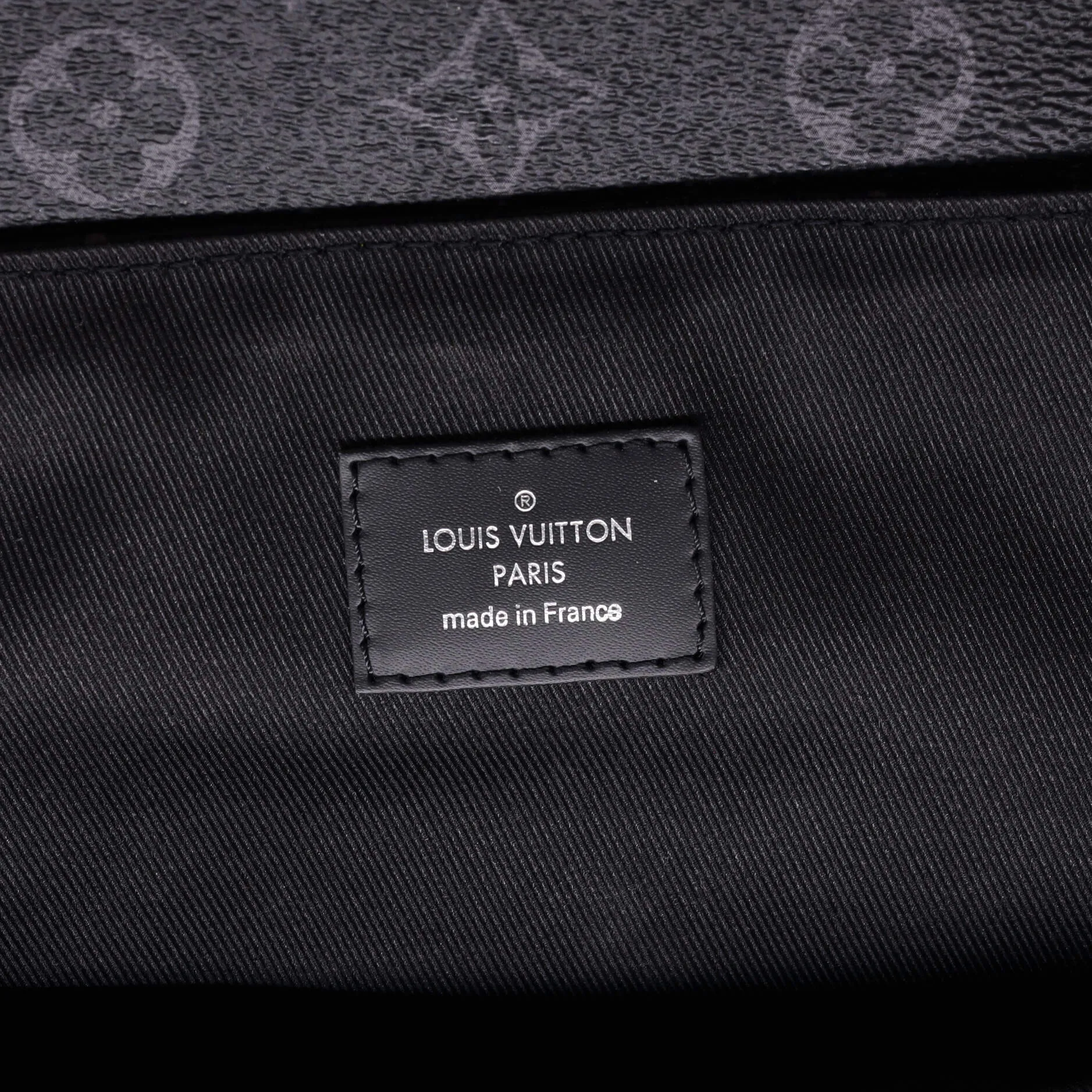 Designer Steamer Backpack Monogram Eclipse Canvas