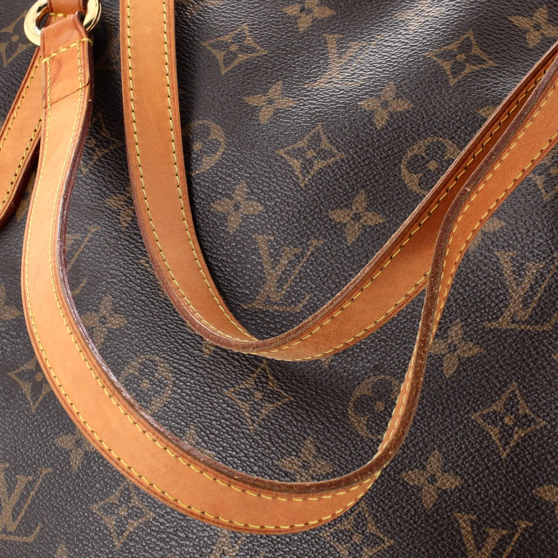 Designer Totally Handbag Monogram Canvas GM