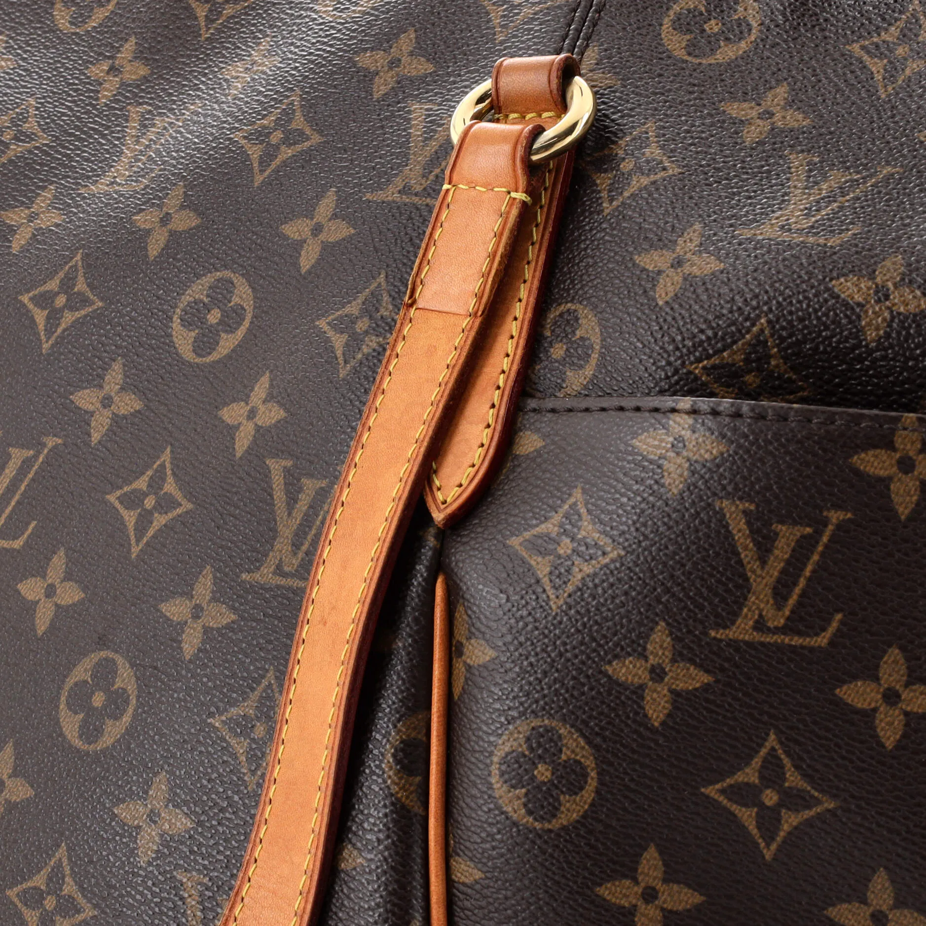 Designer Totally Handbag Monogram Canvas GM