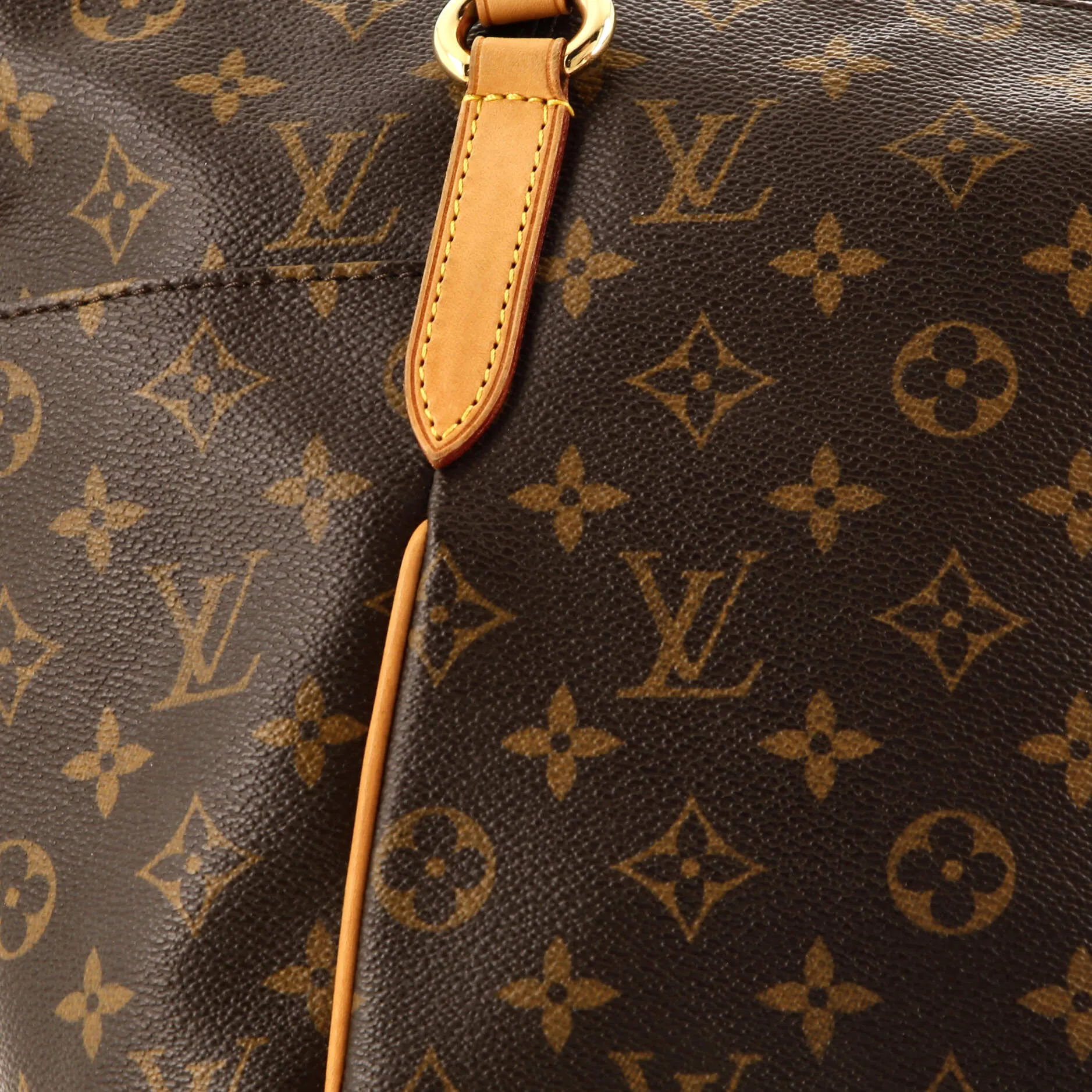Designer Totally Handbag Monogram Canvas PM
