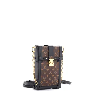 Designer Vertical Trunk Pochette Monogram Canvas