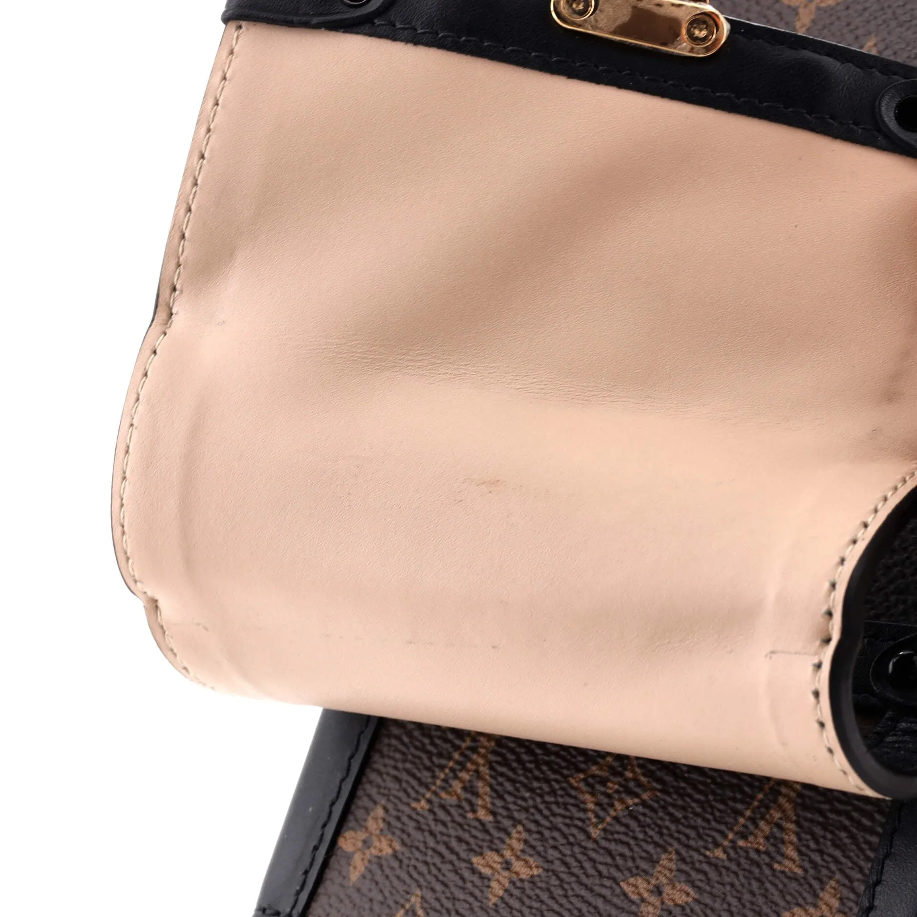 Designer Vertical Trunk Pochette Monogram Canvas