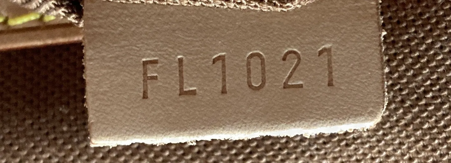 Designer Vintage Alma Handbag Monogram Canvas PM