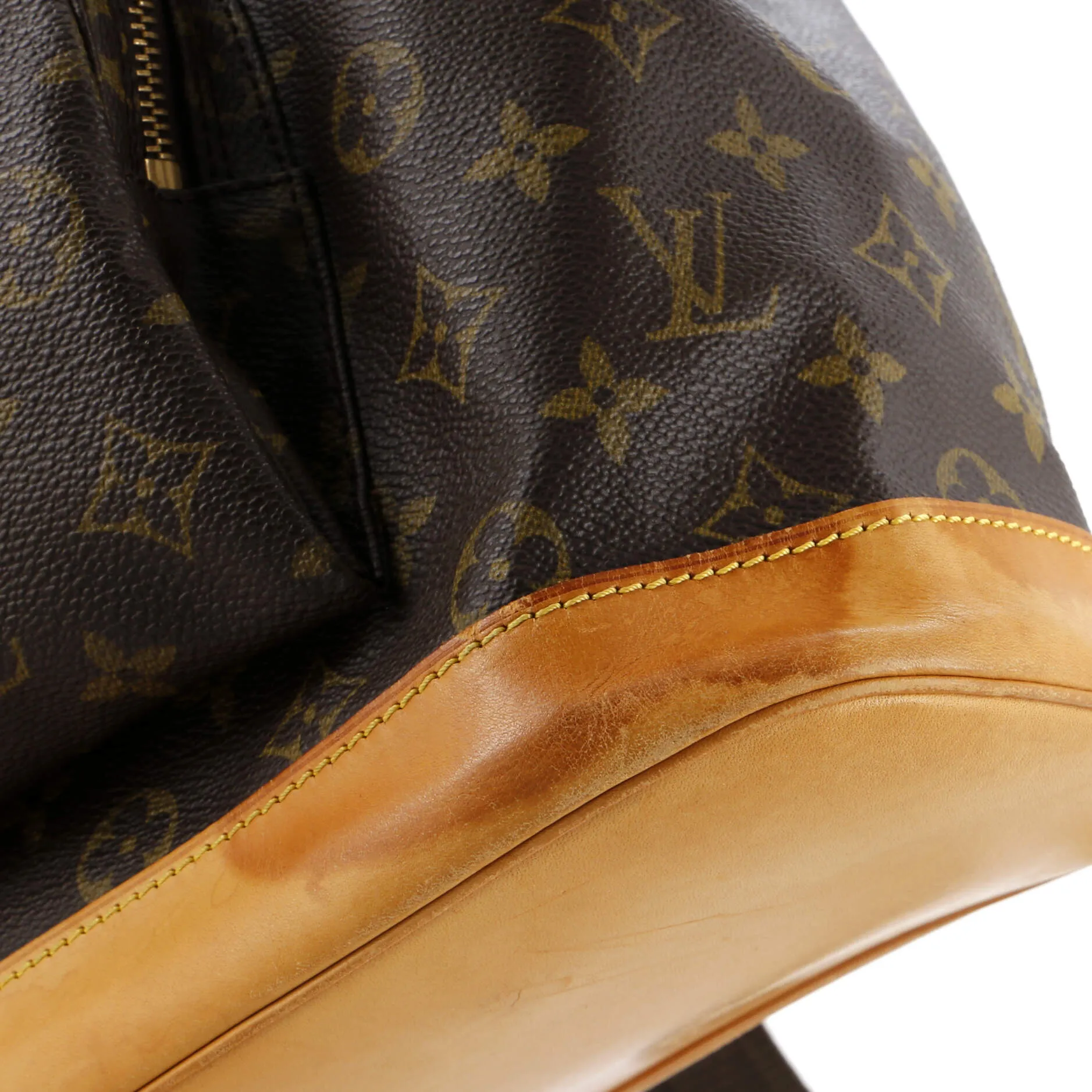 Designer Vintage Montsouris Backpack Monogram Canvas GM