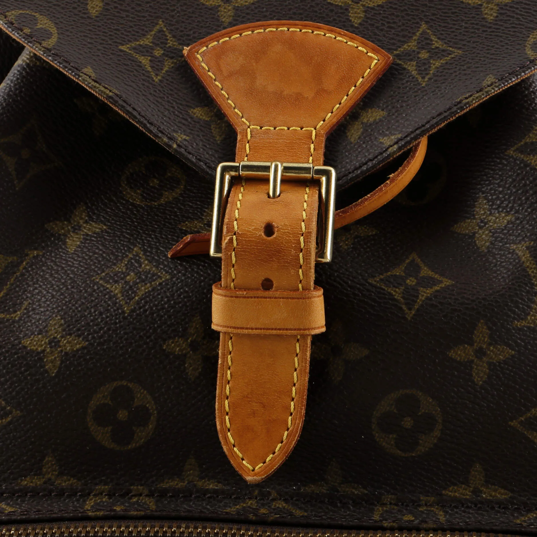 Designer Vintage Montsouris Backpack Monogram Canvas GM