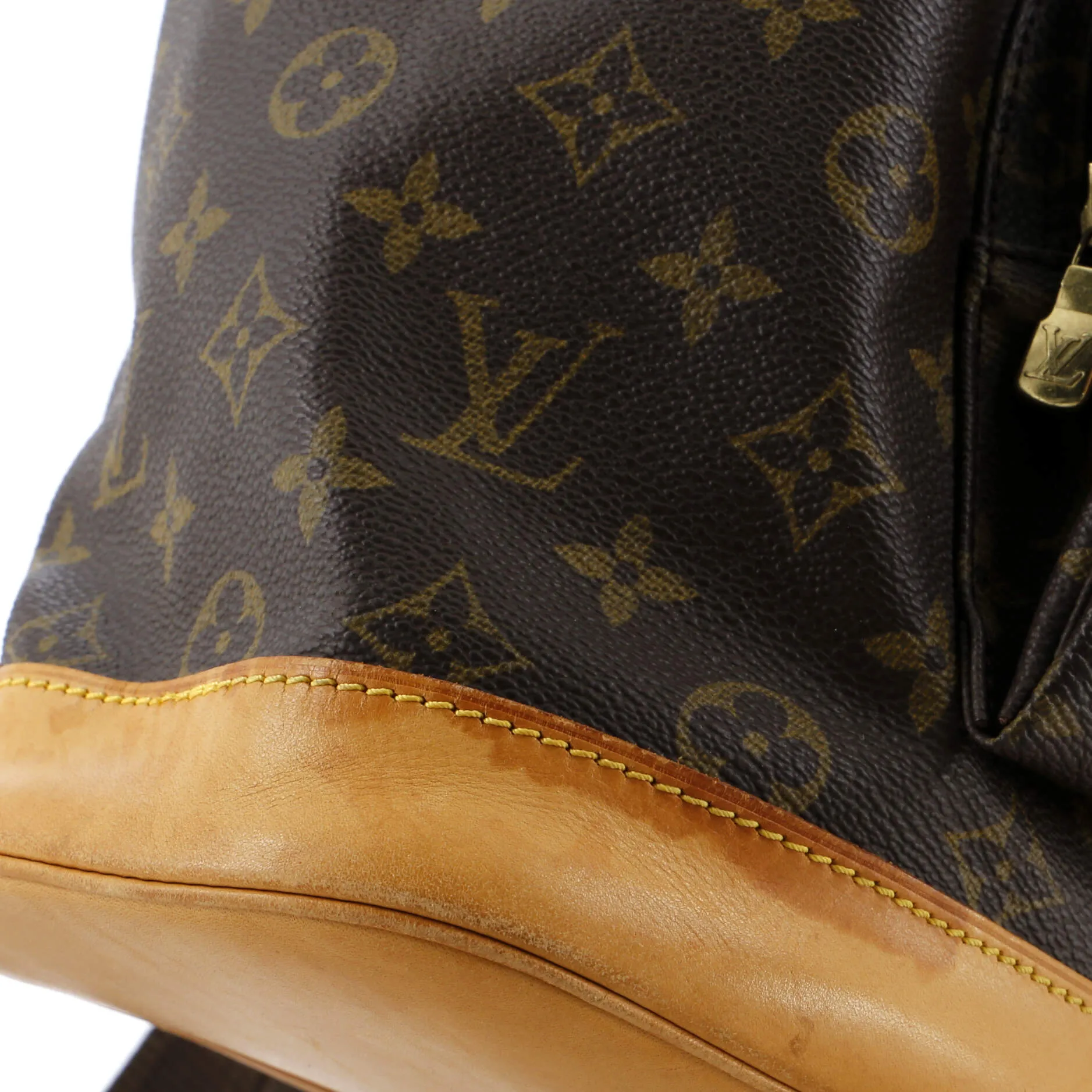 Designer Vintage Montsouris Backpack Monogram Canvas GM