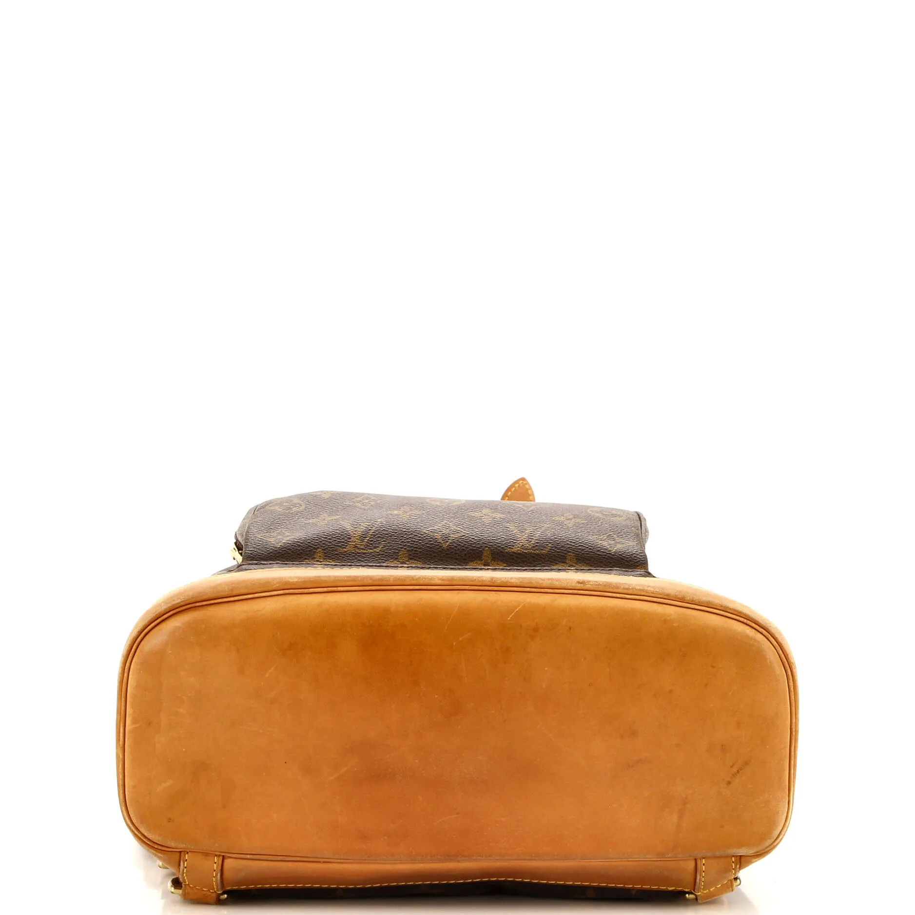 Designer Vintage Montsouris Backpack Monogram Canvas GM