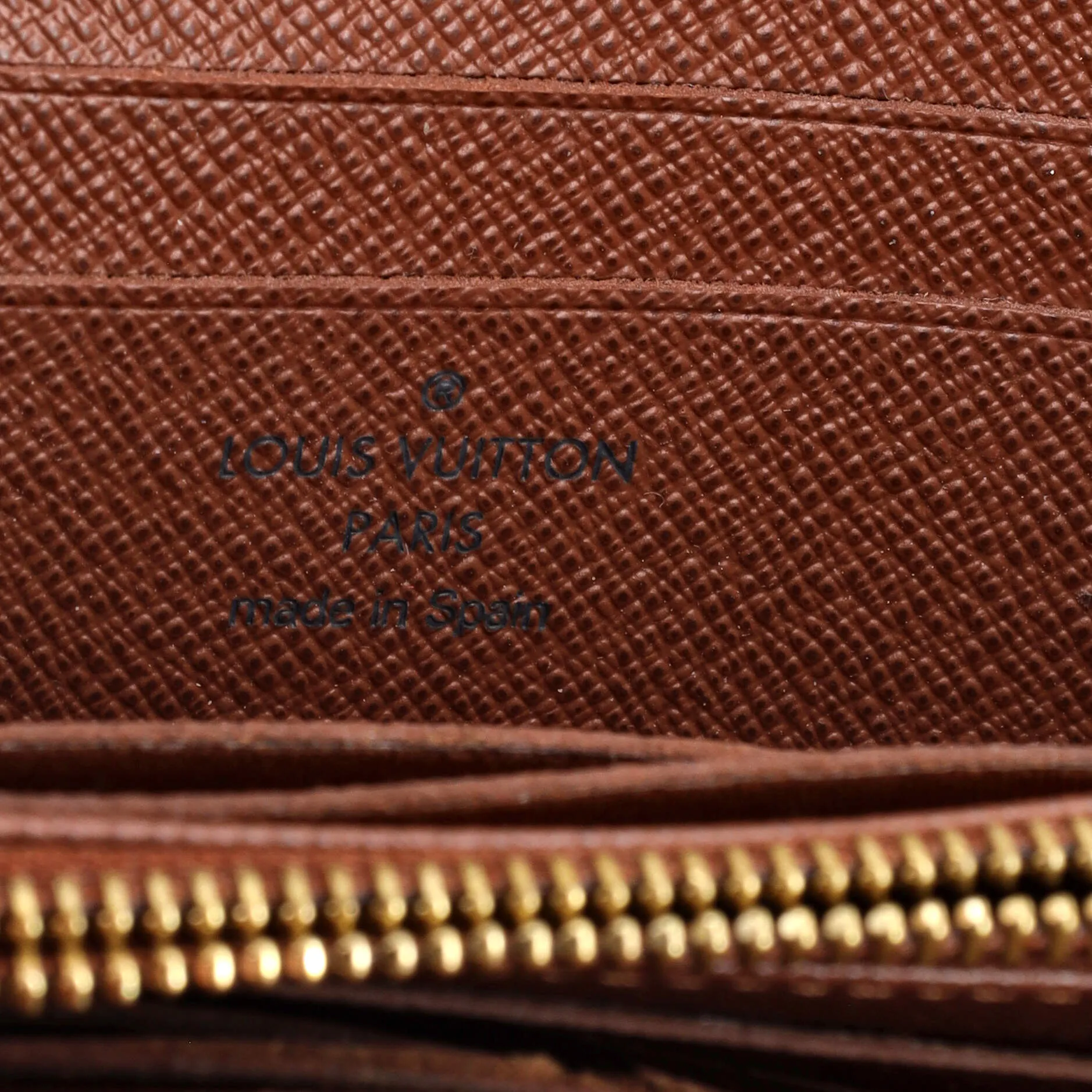Designer Zippy Compact Wallet Monogram Canvas