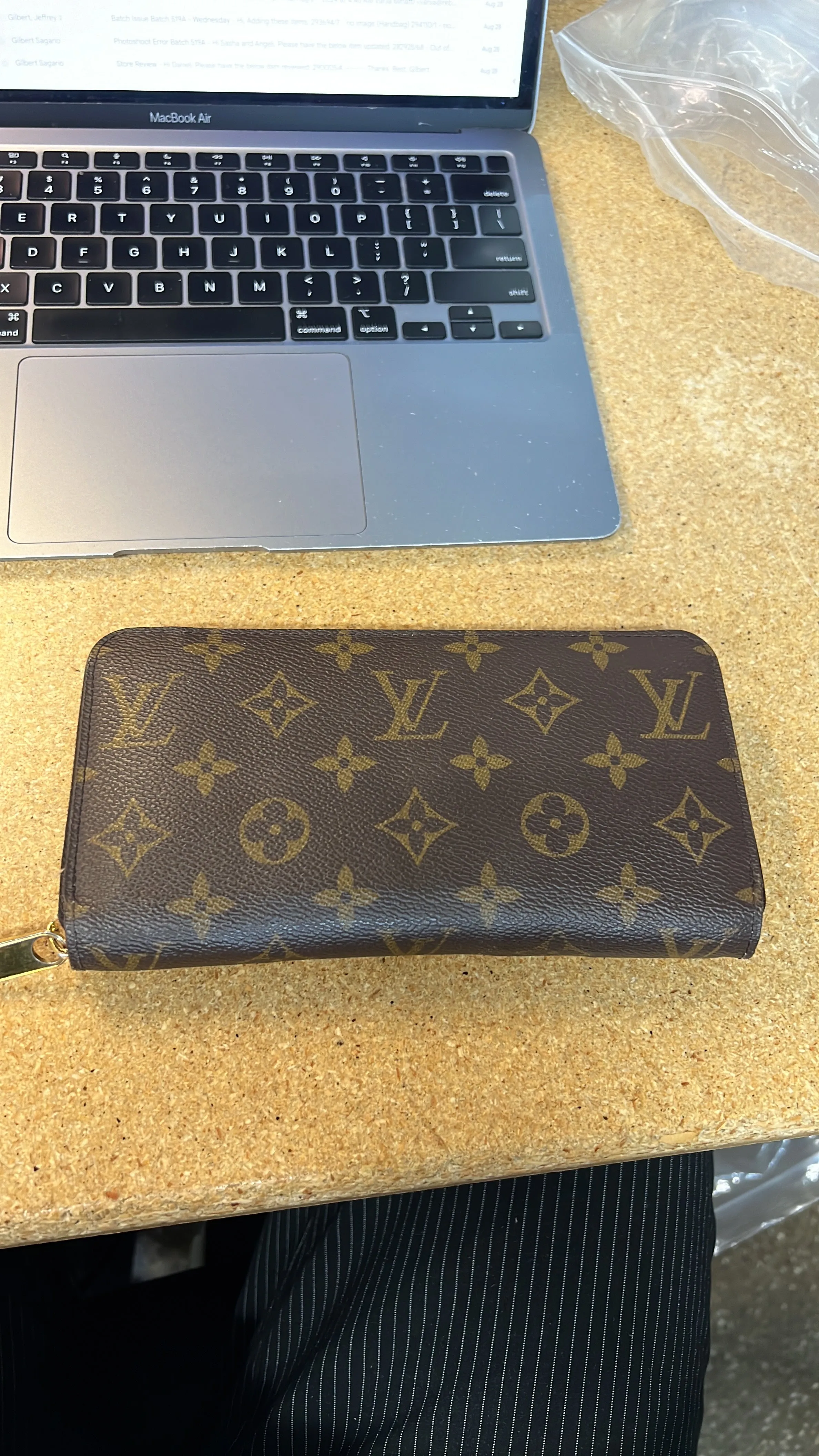 Designer Zippy Wallet Monogram Canvas