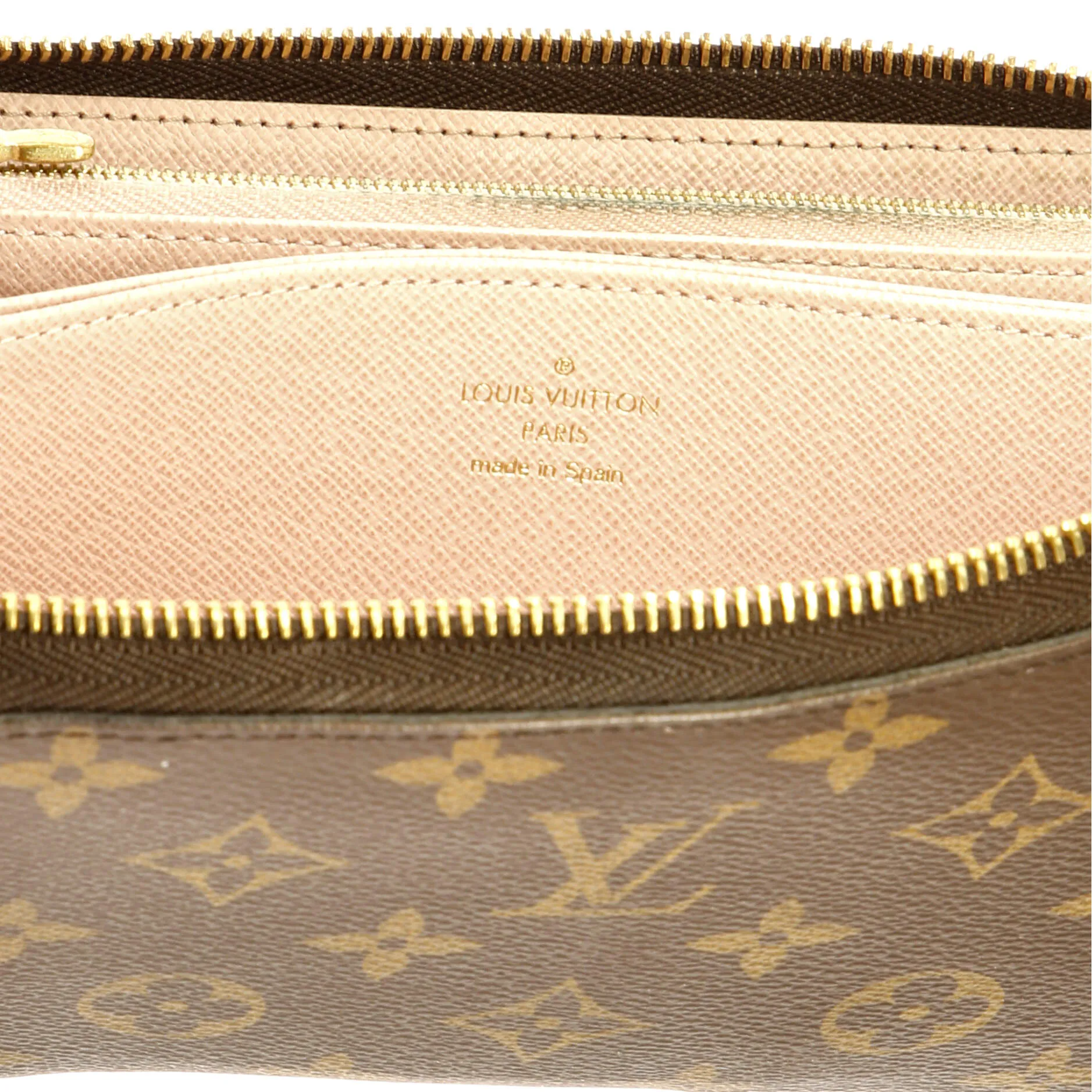 Designer Zippy Wallet Monogram Canvas