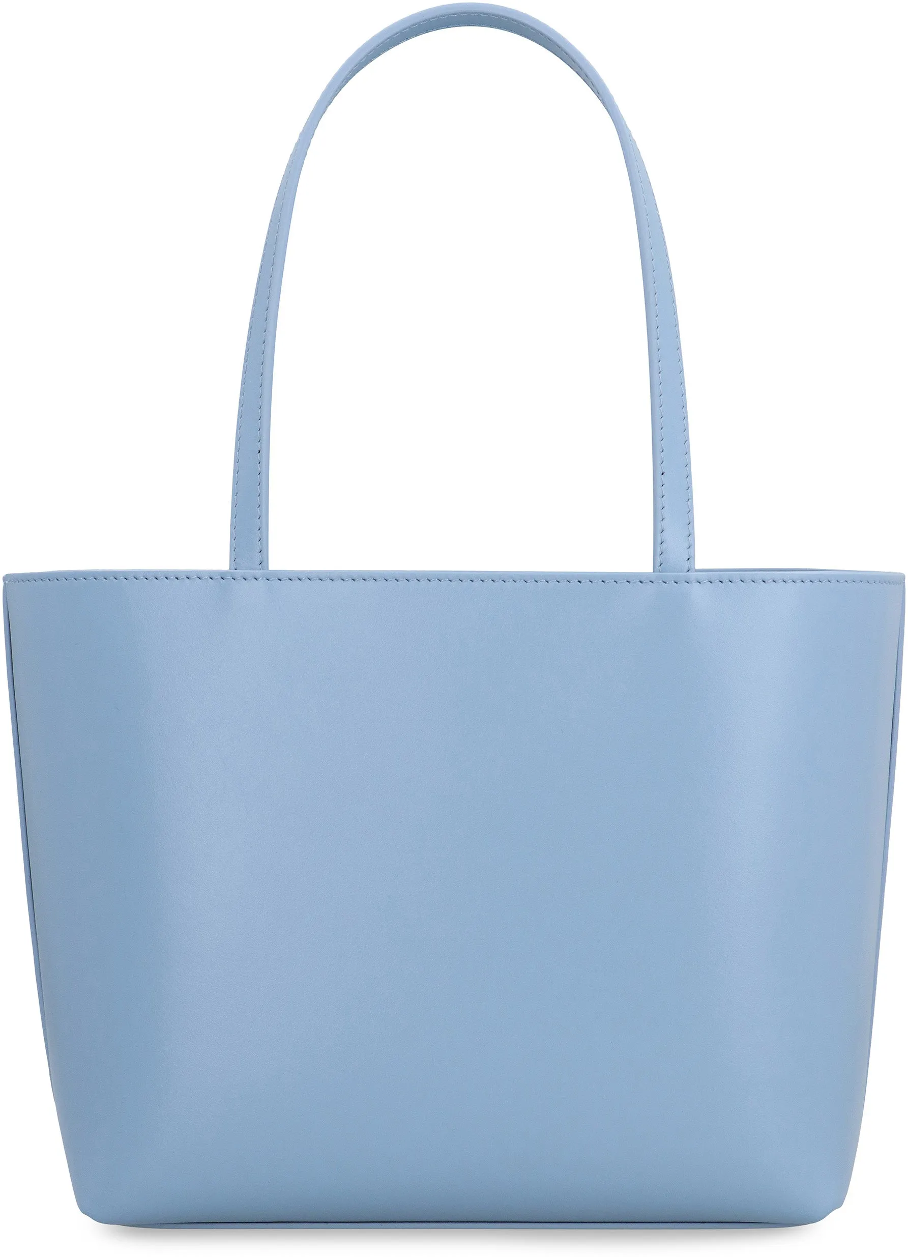 DG Logo piccola Smooth leather tote bag