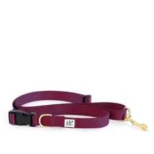 Dog   Bone Multi-way Adjustable Leash | Purple