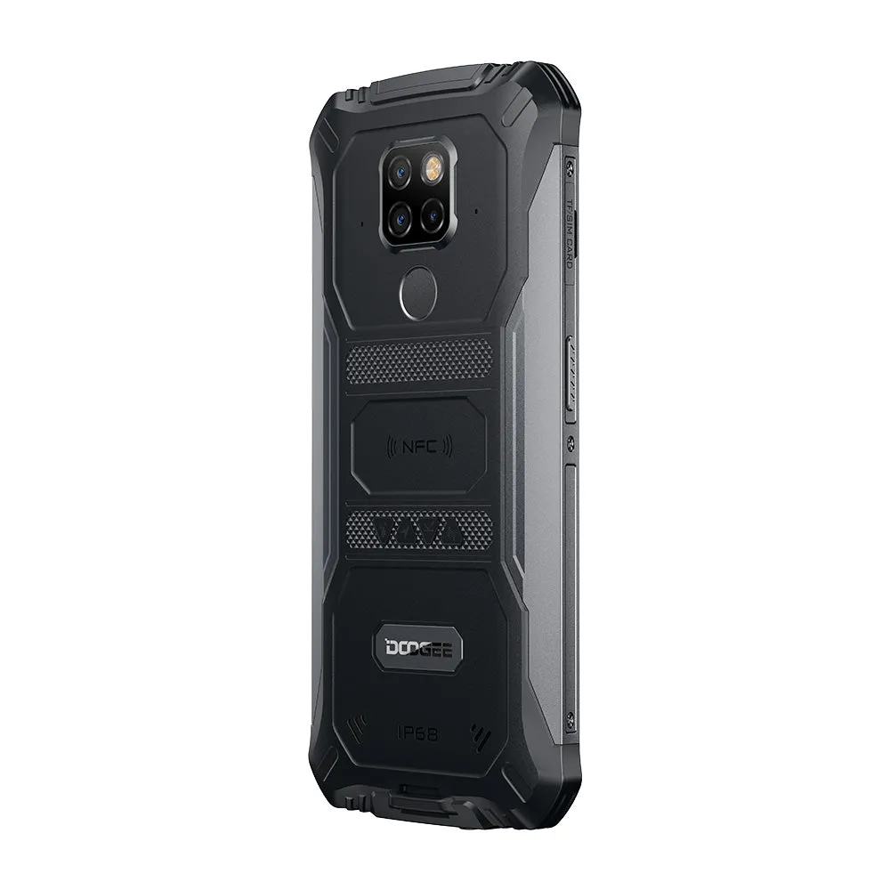 Doogee S68 Pro Cellphone Helio P70 Octa-core 6GB 128GB Memory 21MP 16MP 8MP 8MP Camera 5.84"" IPS Display 6300mAh 12V/2A Charge Smartphone Black_Russian version