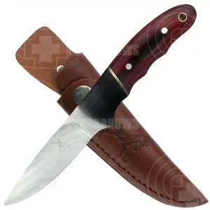 Elk Ridge 7.5" Fixed Bladed Hunting Knife with Sheath ER-029