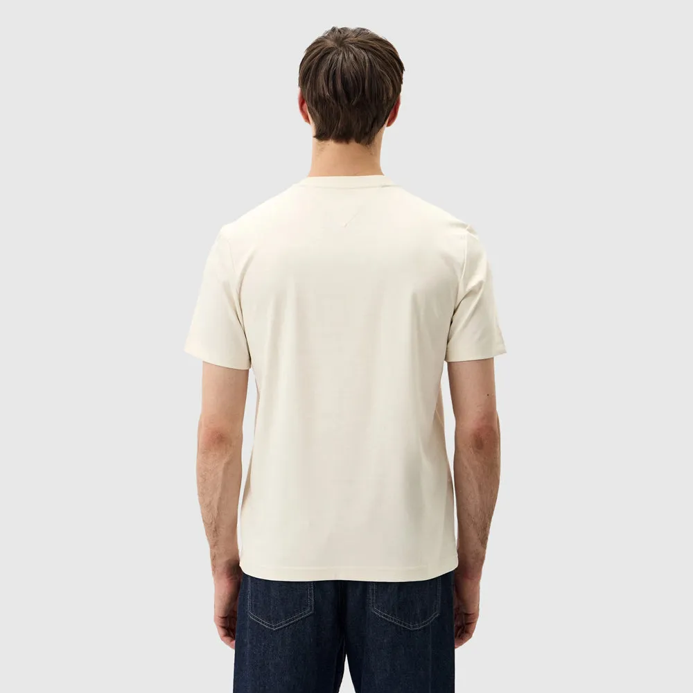 Embossed Hilfiger T-Shirt - Off White