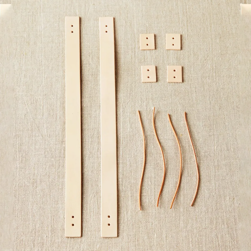 Ensemble de poignées en cuir (courtes) - Leather Handle Kit
