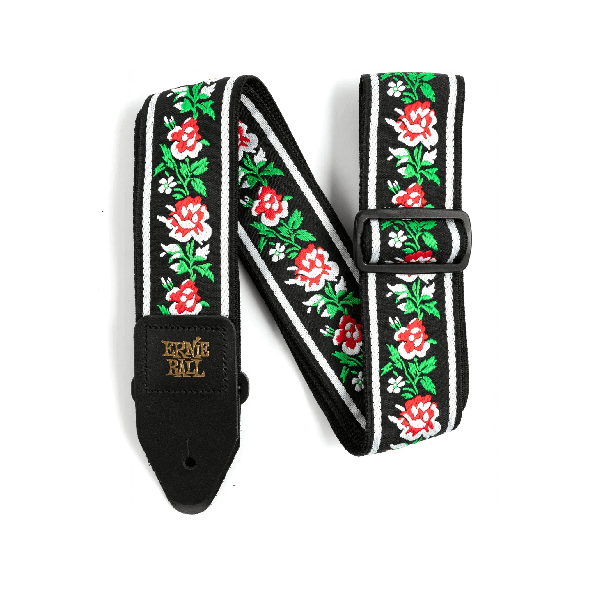 Ernie Ball Jacquard Guitar Strap, Winter Rose