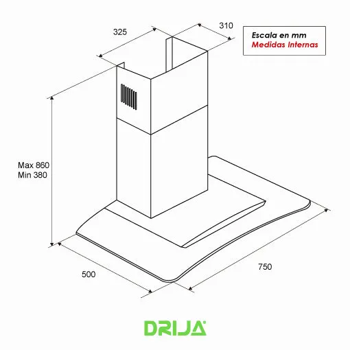 Extractor De Grasa Tipo Chimenea Galaxy 76