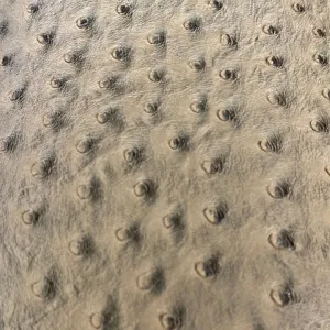 Faux Ostrich Leather - Umber