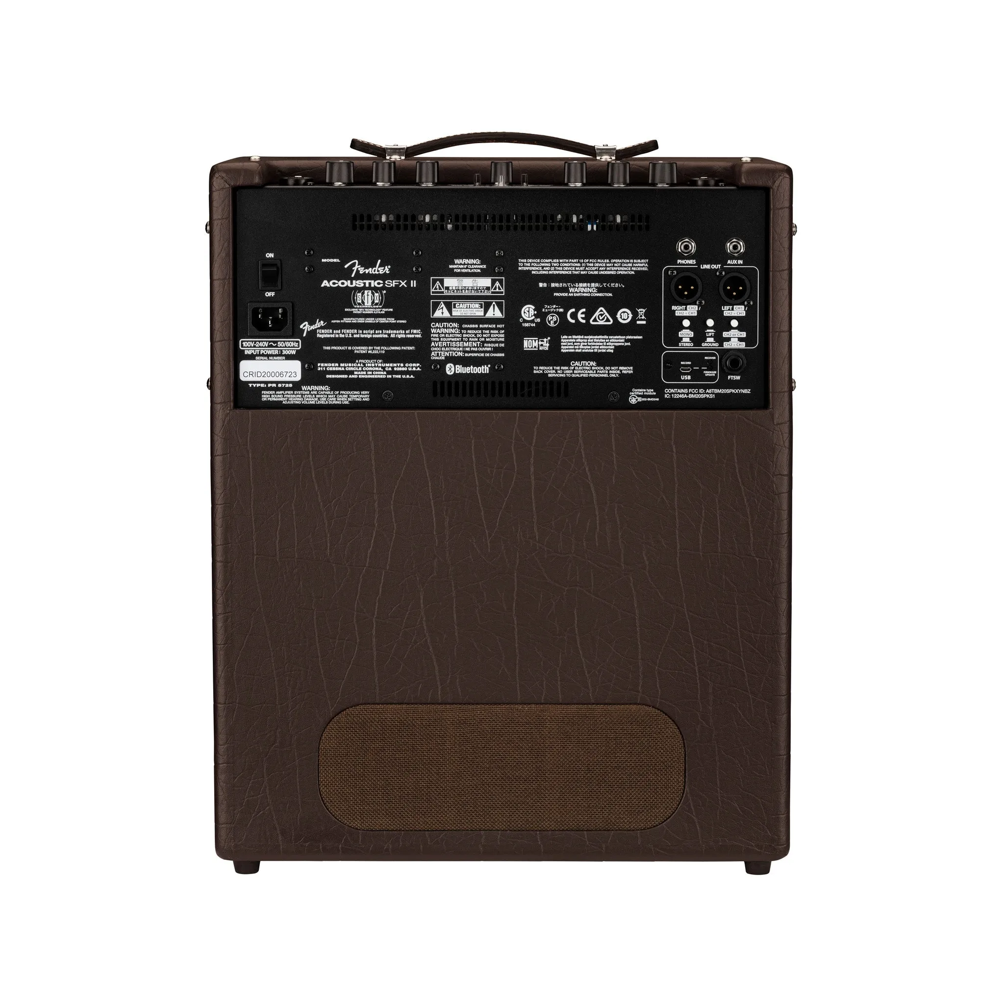 Fender Acoustic SFX-II Guitar Amplifier, 230V UK