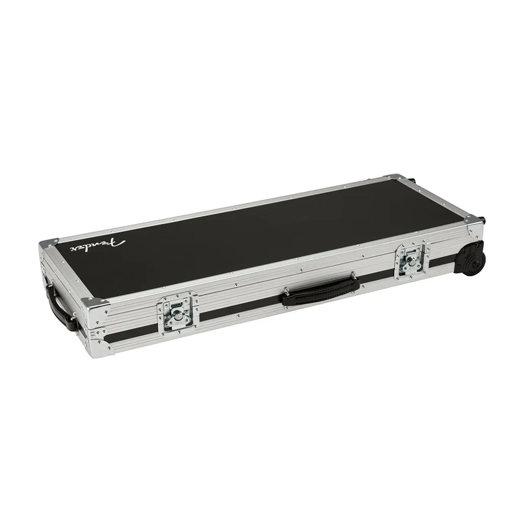 Fender CEO Flight Case with Wheels - Black and Silver