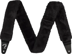 Fender Poodle Plush Strap, Black