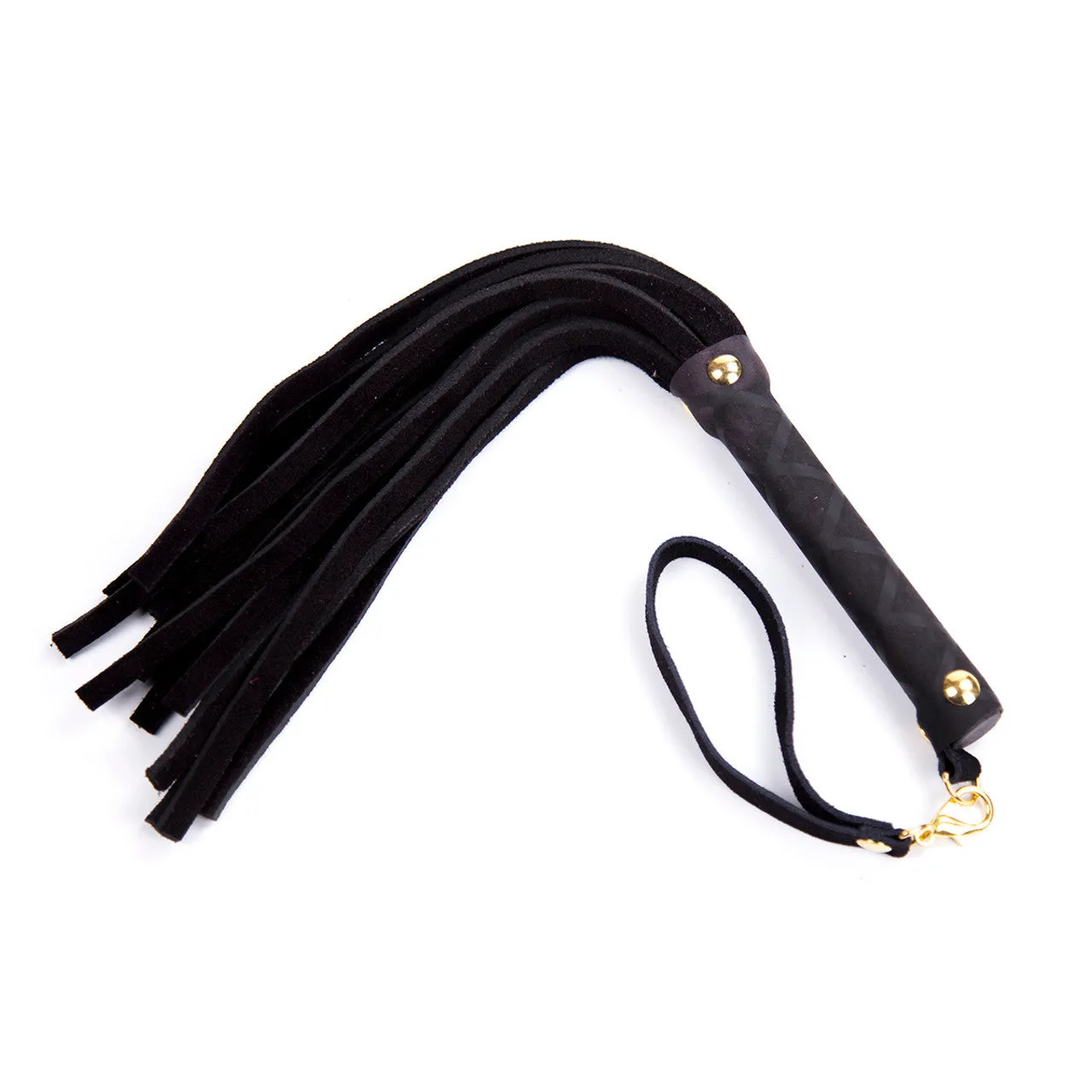 Flogger - Mini Leather Flogger - Black