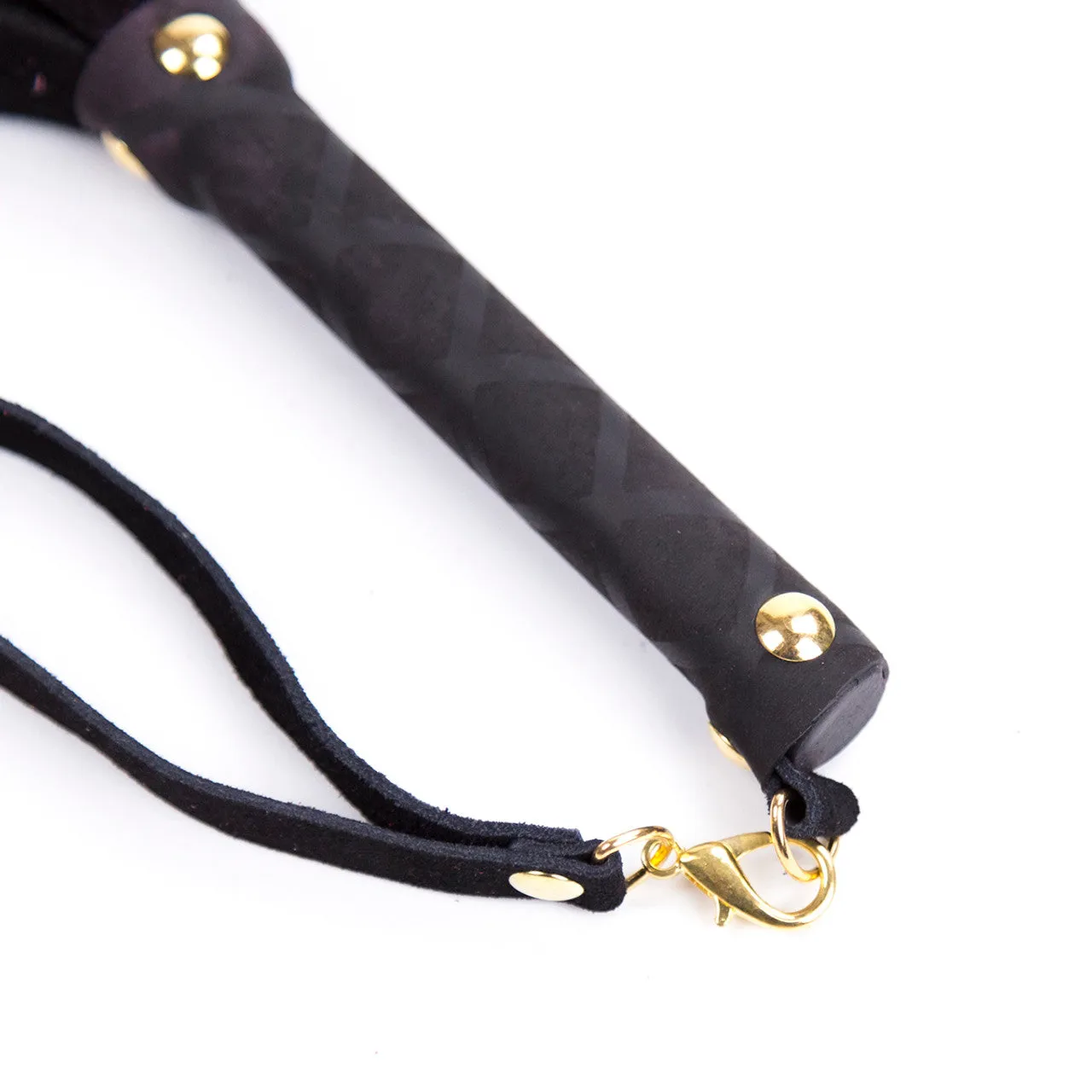 Flogger - Mini Leather Flogger - Black