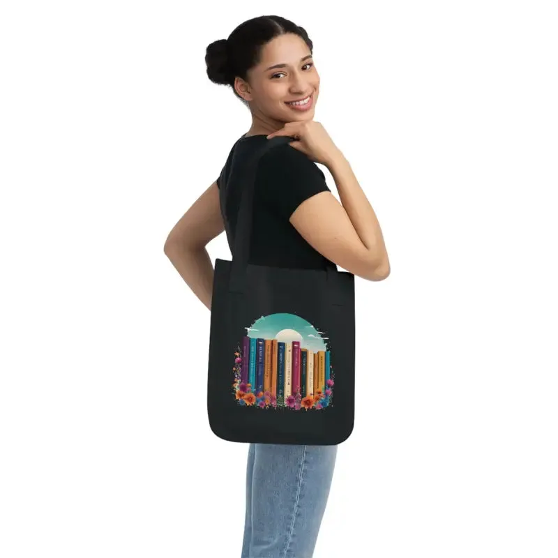 Floral Bliss Canvas Tote for Nature Lovers