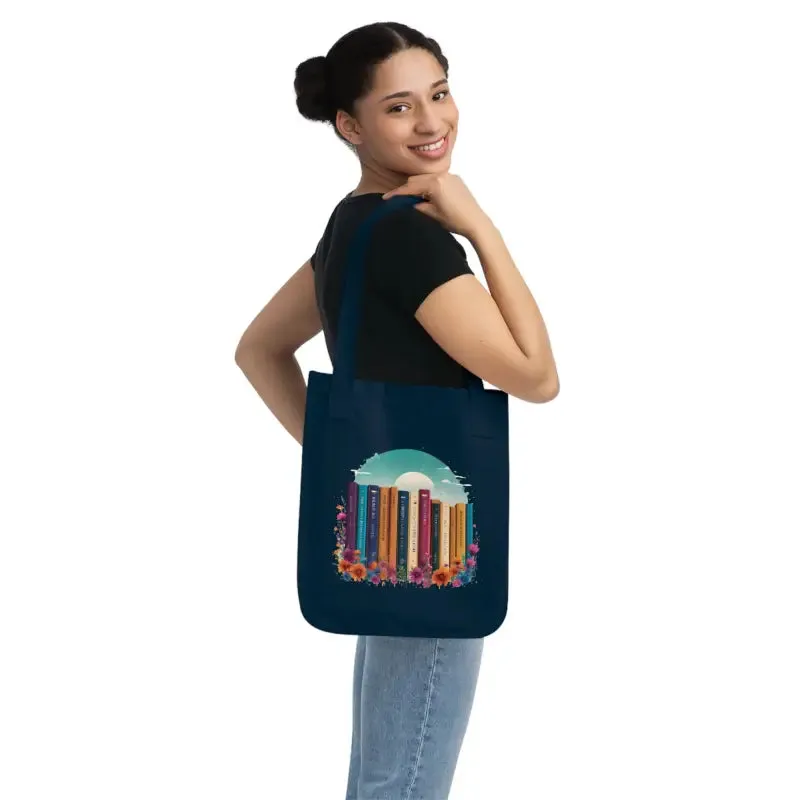 Floral Bliss Canvas Tote for Nature Lovers