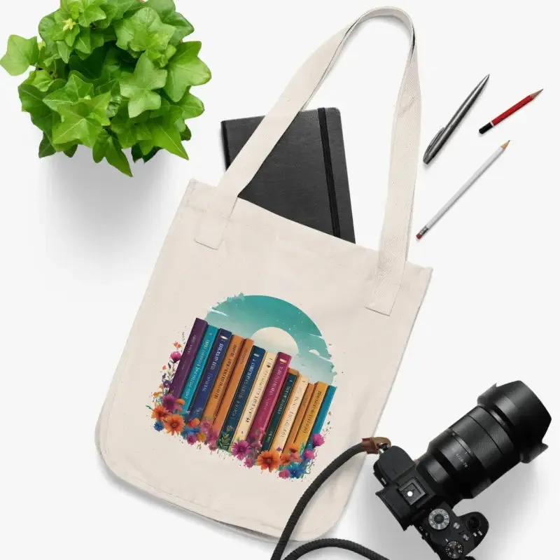 Floral Bliss Canvas Tote for Nature Lovers