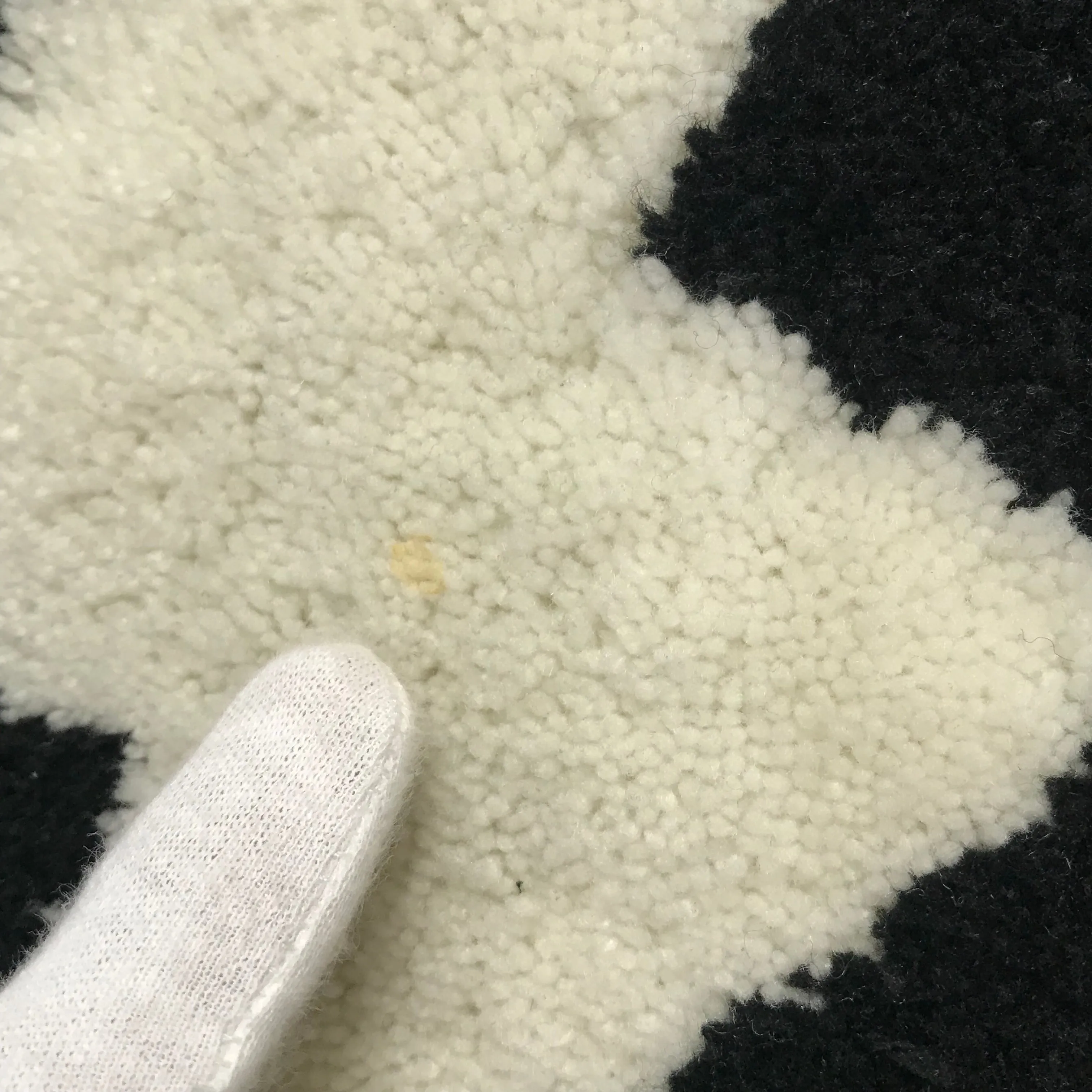 Fragment x G1950 Bolts Logo Rug Mat Black/White