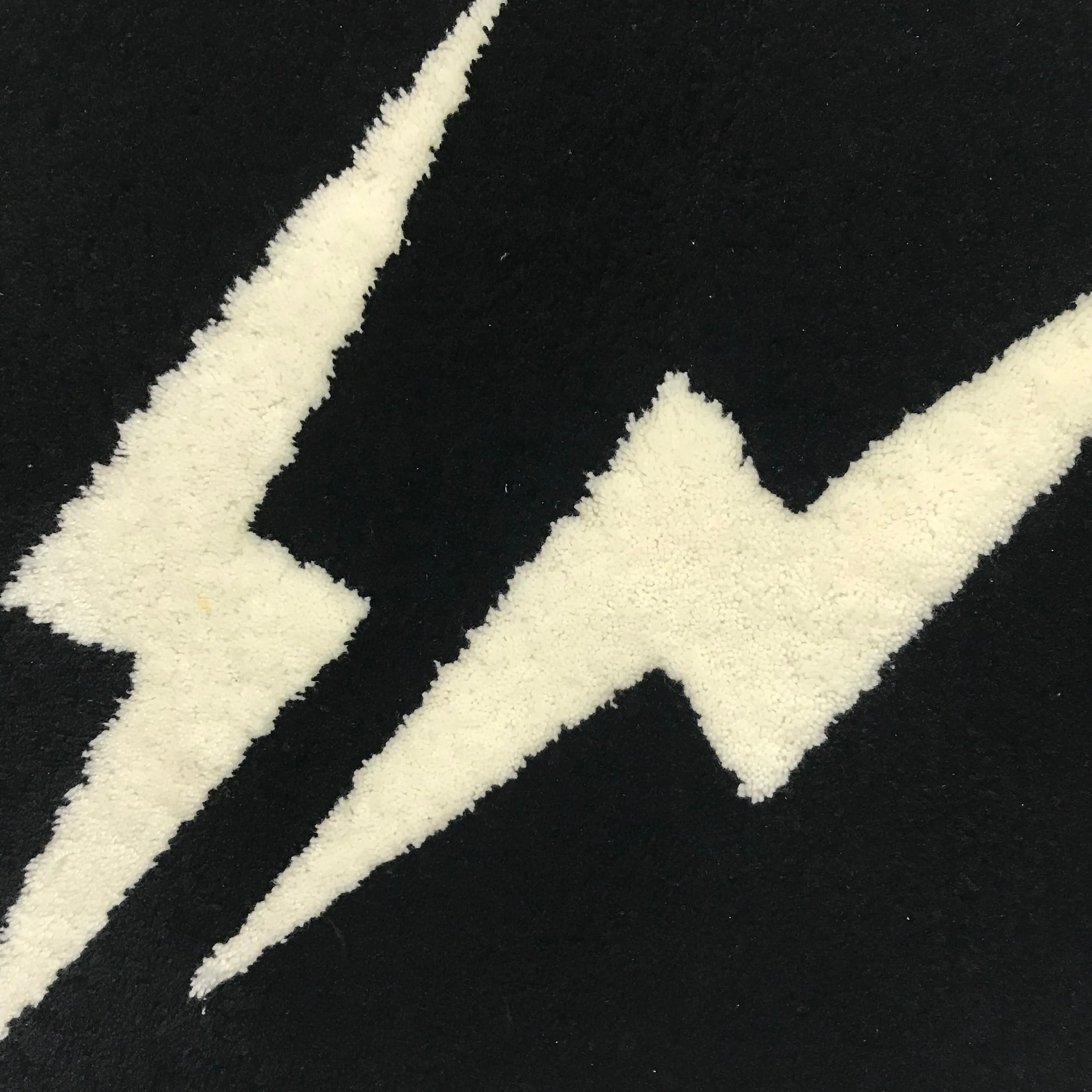 Fragment x G1950 Bolts Logo Rug Mat Black/White