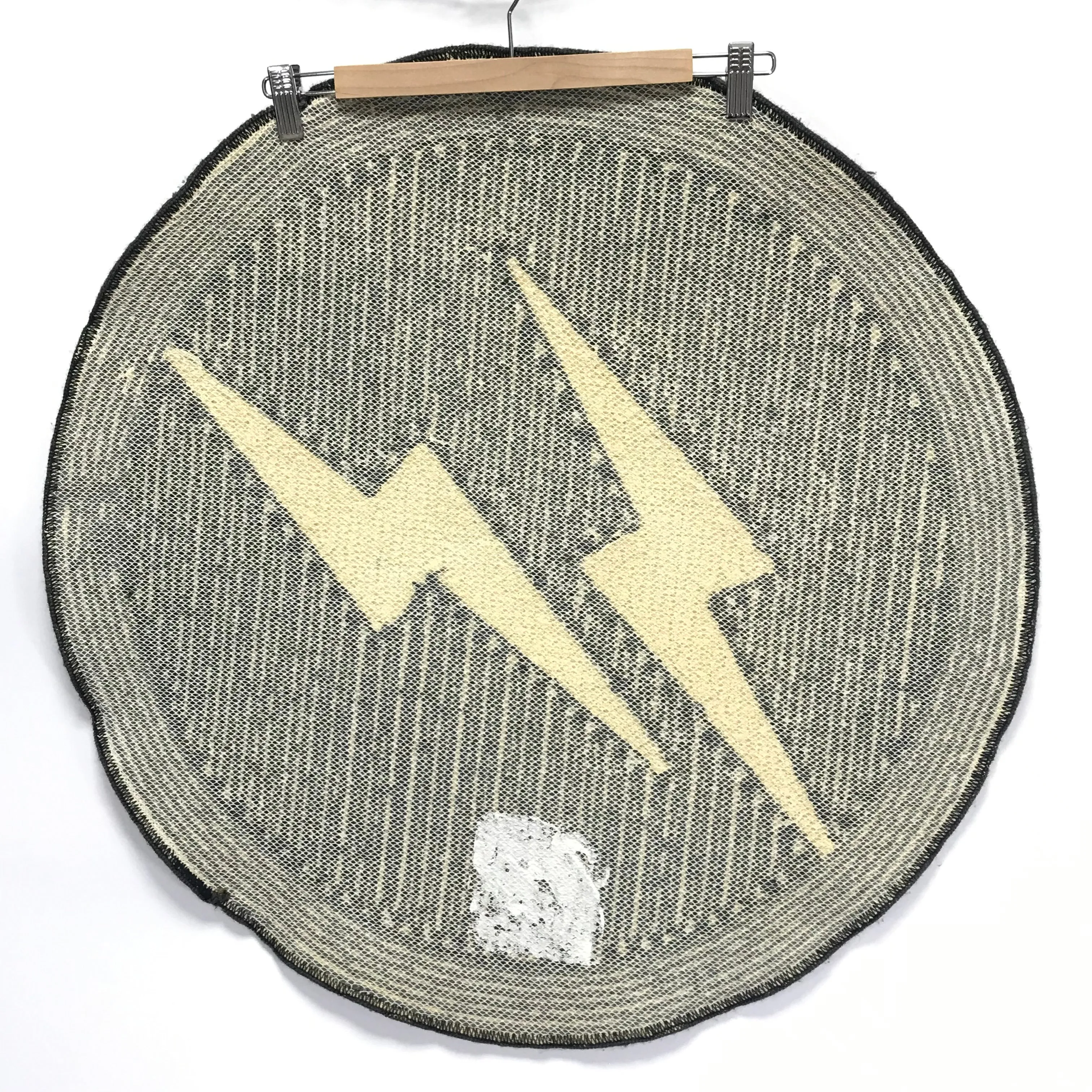 Fragment x G1950 Bolts Logo Rug Mat Black/White