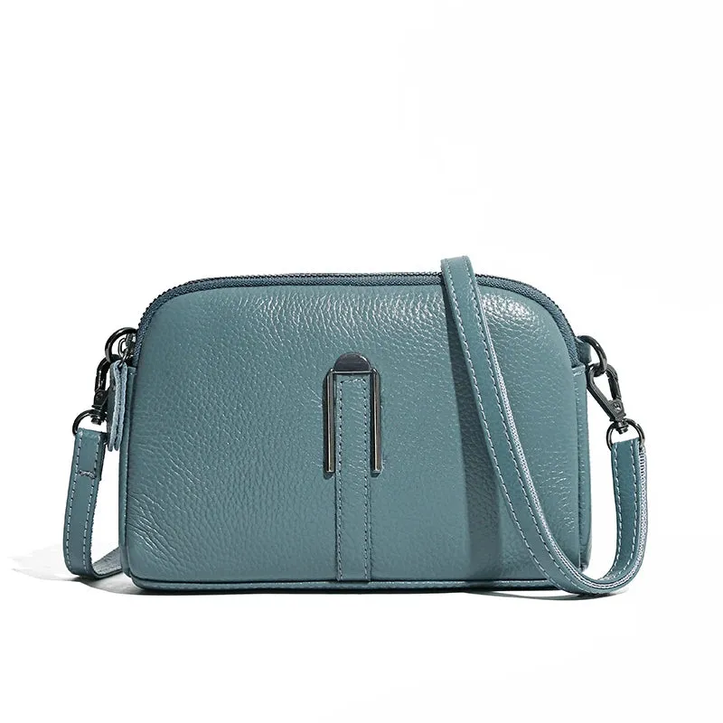 Genuine Leather Luxury Women's Crossbody Bag