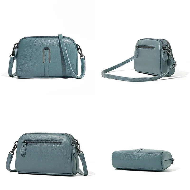 Genuine Leather Luxury Women's Crossbody Bag