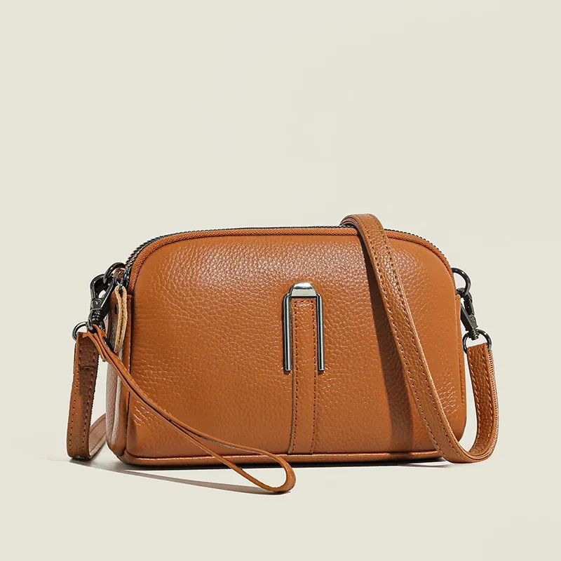Genuine Leather Luxury Women's Crossbody Bag