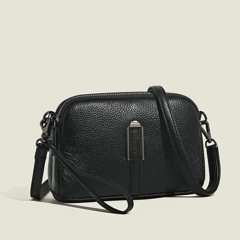 Genuine Leather Luxury Women's Crossbody Bag