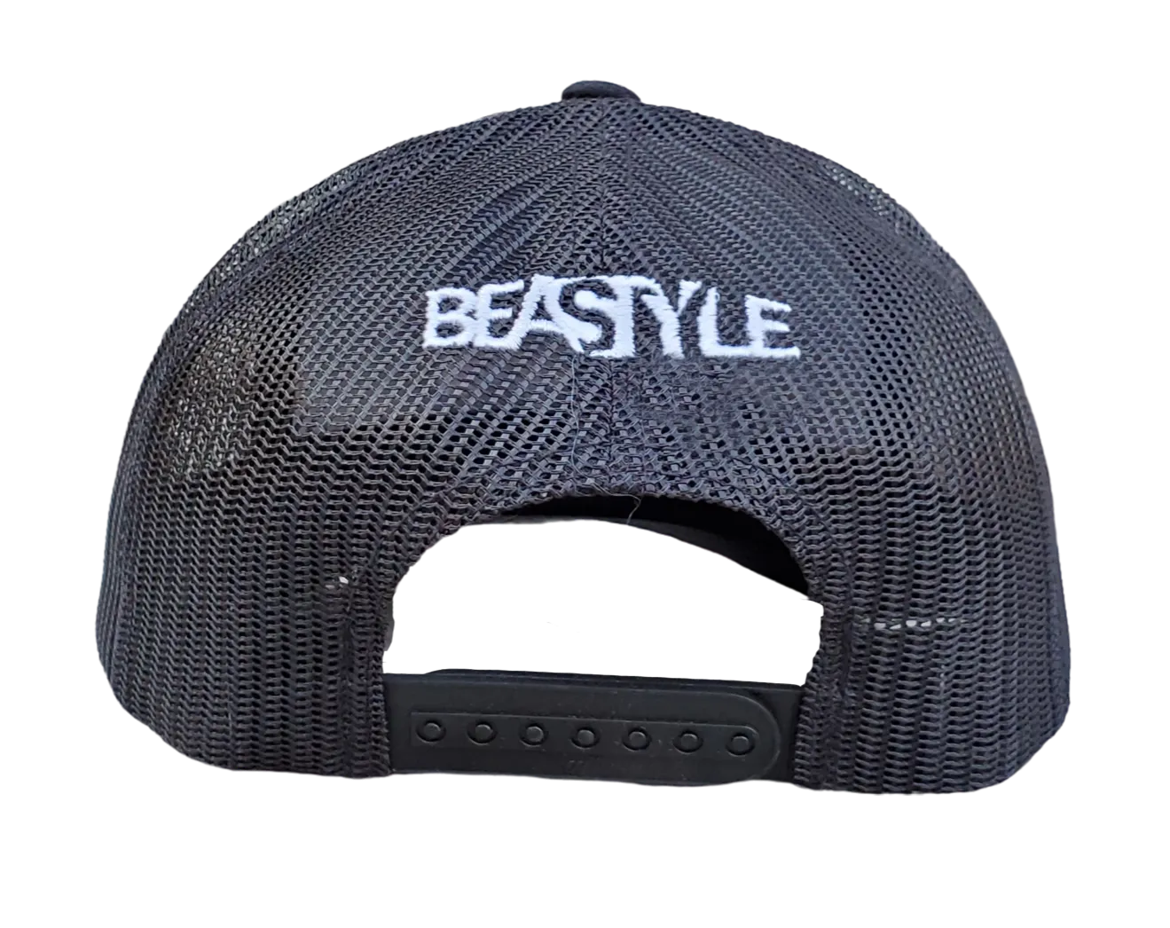 Gorilla Beast Black Trucker Mesh Snapback Cap (Various Logo Colors)