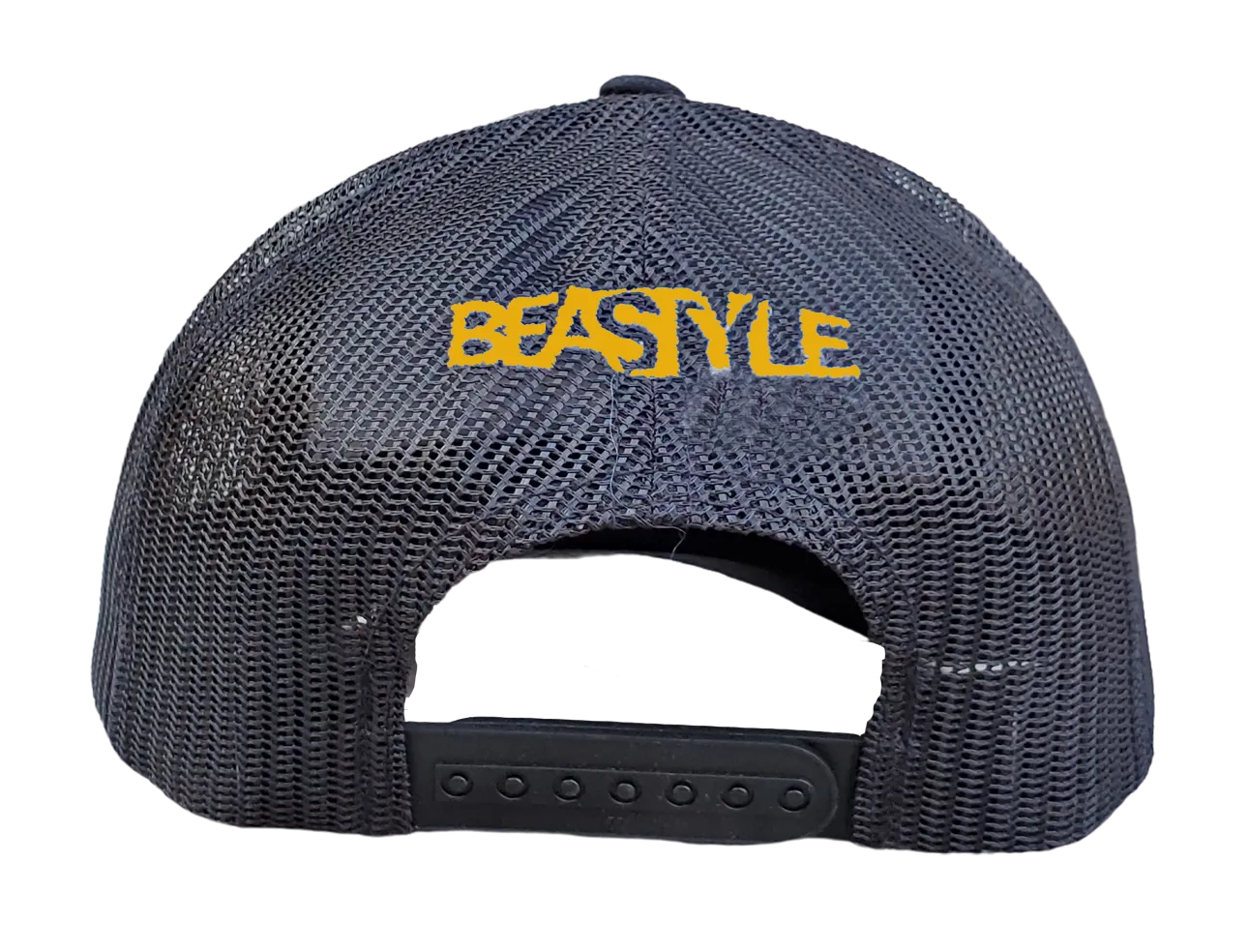 Gorilla Beast Black Trucker Mesh Snapback Cap (Various Logo Colors)