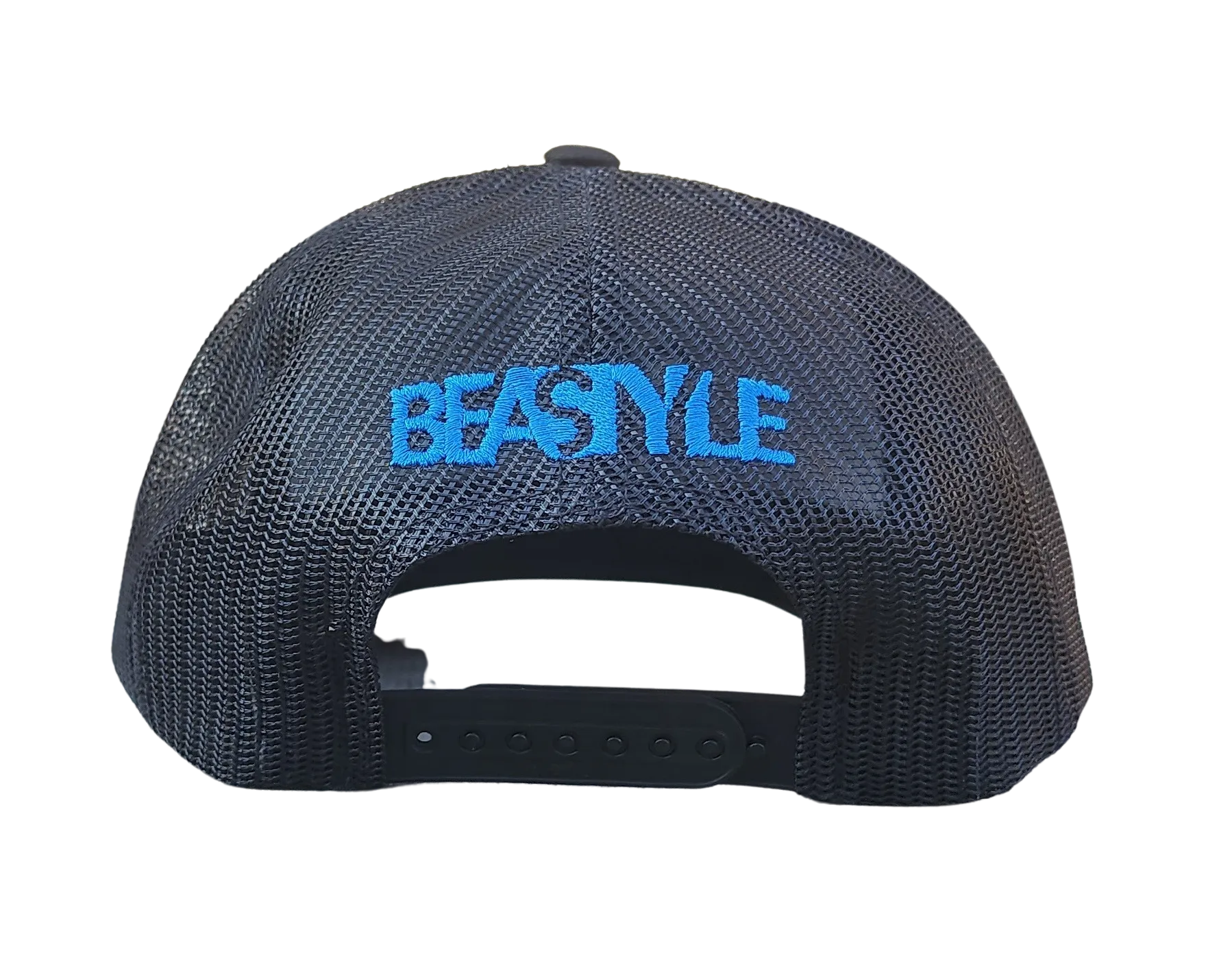 Gorilla Beast Black Trucker Mesh Snapback Cap (Various Logo Colors)